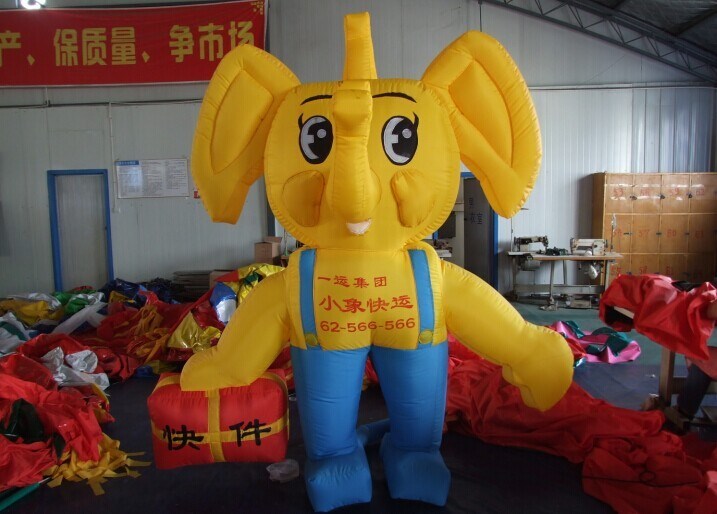 阳江镇大象充气卡通气模